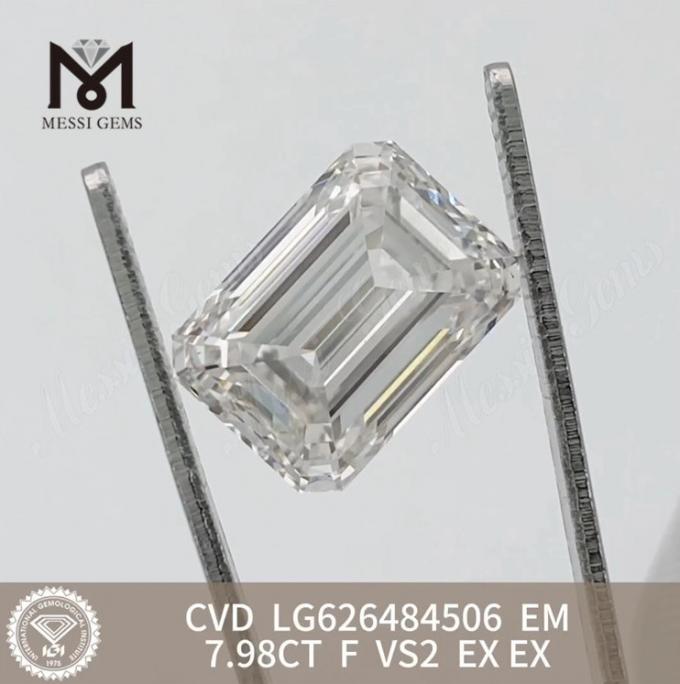 Emerald Cut lab diamond آخرین اخبار شرکت تجزیه و تحلیل دقیق شکل های الماس آزمایشگاهی 5