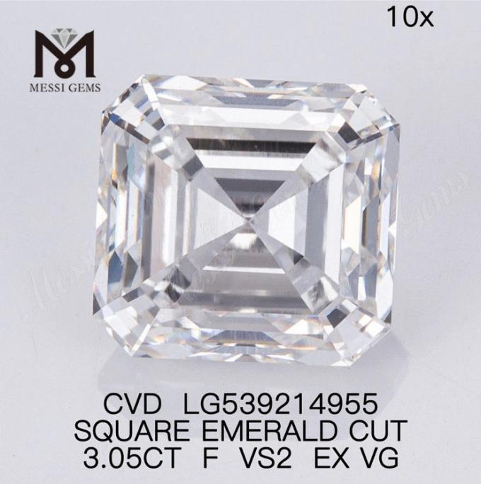 Asscher Cut lab diamond آخرین اخبار شرکت تجزیه و تحلیل دقیق شکل های الماس آزمایشگاهی 6
