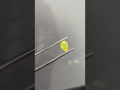 0.83ct لابراتوار رشد الماس سنگ مرمر برش CVD فانتزی زرد VS الماس گسسته