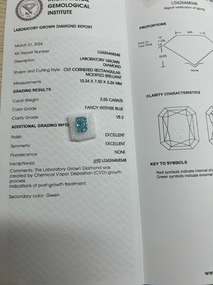 خرید 3.55ct الماس هاي توليد شده در آزمایشگاه online manufacture