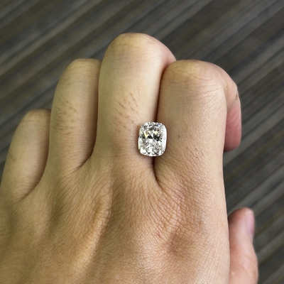 خرید 3.01ct VS2 G لابراتوار رشد الماس بالش برش برای ساخت جواهرات online manufacture