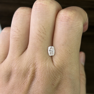 خرید 0.7CT آزمایشگاهی رشد طولانی کشن برش الماس VS1 شفافیت رنگ E online manufacture