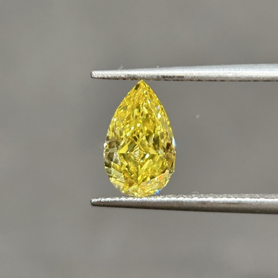 خرید 1.39ct VVS2 انسان ساخته شده الماس زرد Cvd و Hpht الماس برش گره online manufacture