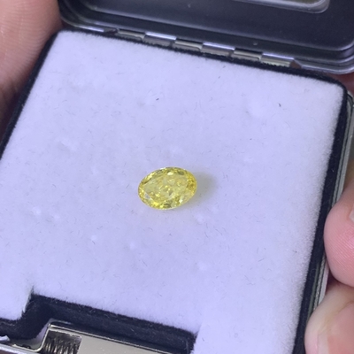 خرید 1.51ct لابراتوار رشد الماس بريده بيضوي HPHT فانتزی زرد روشن VS1 2EX N online manufacture