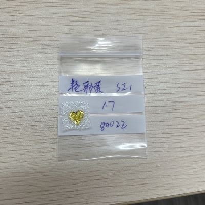 خرید 1.7CT فانسي زرد SI1 HPHT انسان ساخته شده الماس های کاناری قلب برش online manufacture