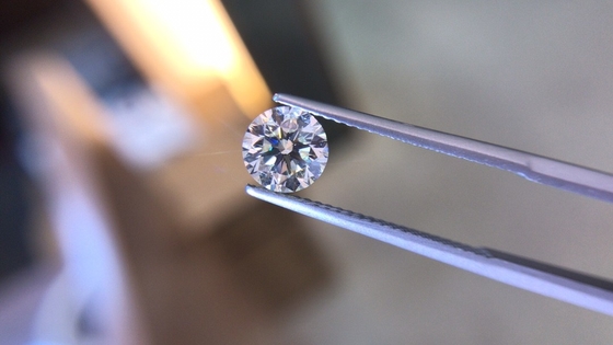 1.7CT G VVS1 ID EX CVD آزمایشگاهی ساخته شده الماس دور برش IGI گواهینامه LG600314934