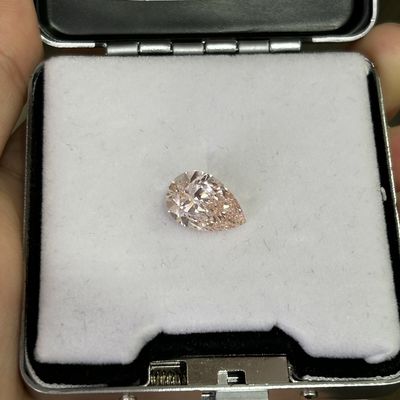 3.01CT فانسی روشن صورتی Cvd الماس VS1 2EX CVD آزمایشگاه رشد الماس انگور برش IGI گواهینامه