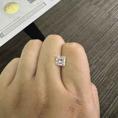 2.16CT F VVS2 EX VG Princess Cut آزمایشگاهی الماس های رشد یافته OEM ODM