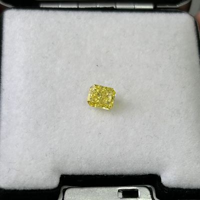 1.03ct VS2 لابراتوار بزرگ شده الماس زرد فانتزی برای جواهرات DIY
