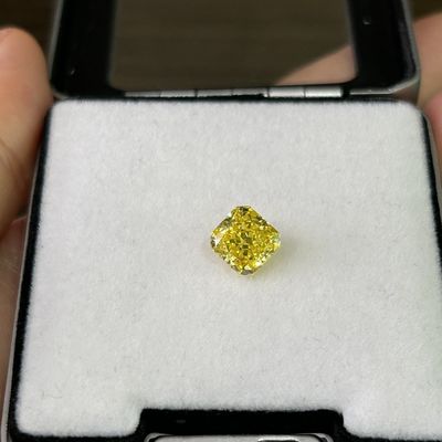 2.03ct VS2 الماس زرد آزمایشگاهی CVD HPHT آزمایشگاهی الماس رشد