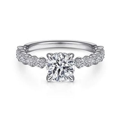 18K 14K 10K طلا واقعی سفارشی شده چین کارخانه 1 قیراط 2 قیراط DEF VVS VS آزمایشگاه ساخته شده الماس حلقه نامزدی