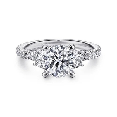 18K 14K 10K طلای جامد جواهرات سفارشی 2 قیراط Def Vvs وضوح Cvd Oval Cut آزمایشگاه رشد الماس 3 کارخانه حلقه سنگ