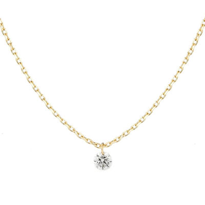 گردنبند الماس با سبک کلاسیک 18K 14K 10K طلا